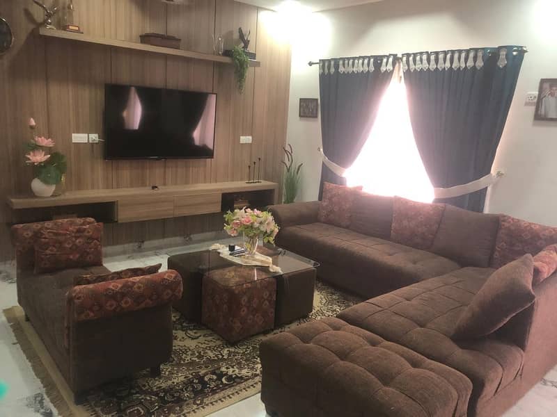 Complete L-Shaped Sofa set 0