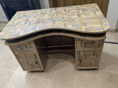 Office Work Table for Sell. Table w/ Drawers & Cabinet. 3.6 ft by 2 ft