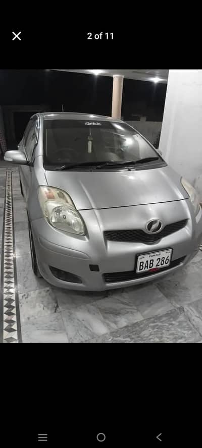 Vitz 2008 model 2010 registered