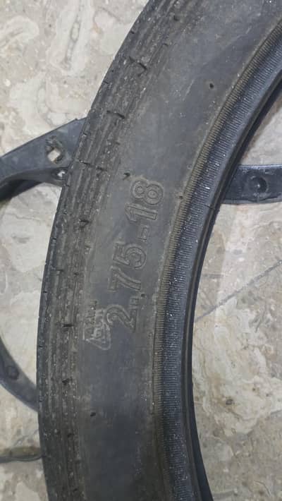 Suzuki GS 150 Front Tyre almost brand new 2.75 18