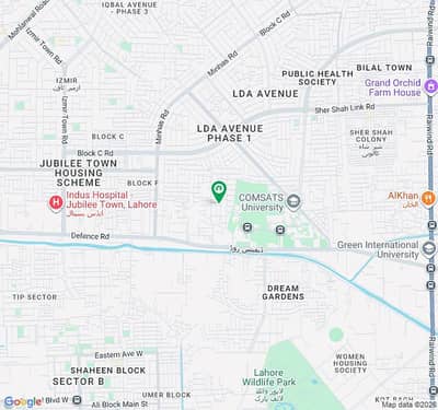 Facing Park in B block one Kanal Plot For Sale