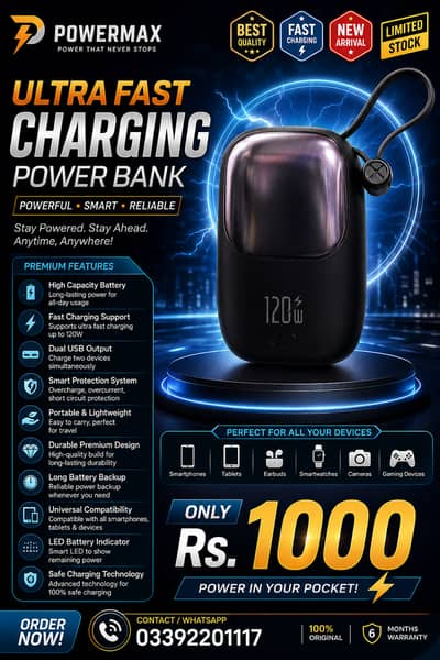 Powermax 10000mah powerbank