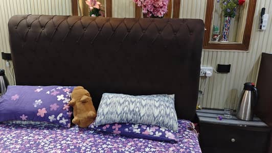 King bed with sides and a sperate dressing for sale