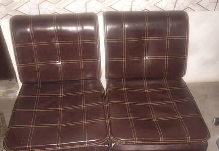 office leather sofa set 6 pic
