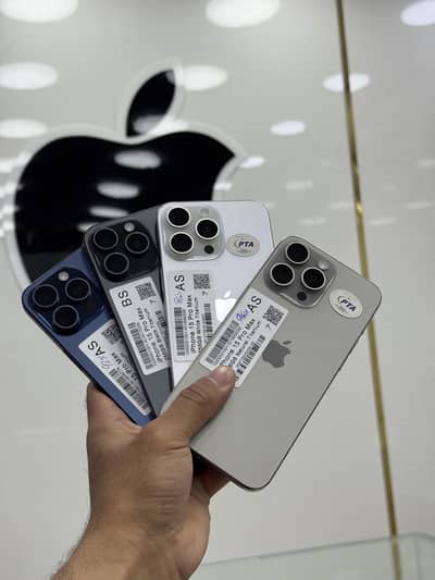 iPhone 15 PRo Max 256GB  PTa Approved