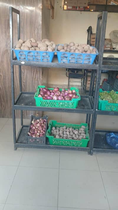 iron vegetable display racks fo shop
