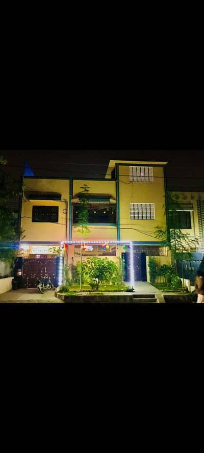 INDEPENDENT G+2 240YARD 11 Bedroom total JAUHOR BALOCHISTAN SAJJI REST
