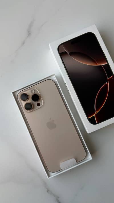 iPhone 16 Pro Max like new with Box