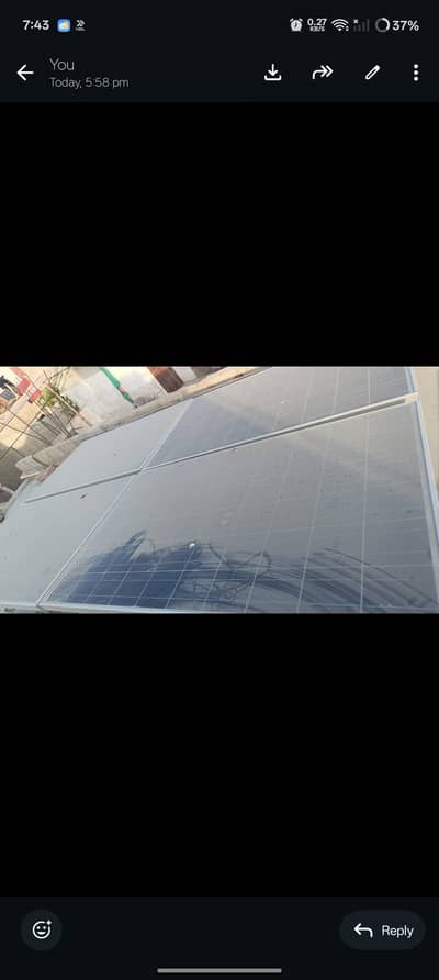4 Perfectly working solar panel 380W