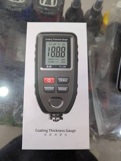 R D TC 100 coating thickness guage