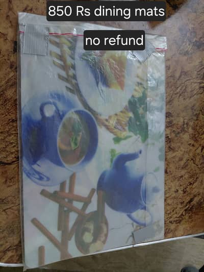 Dining mats . . Not Crown brand