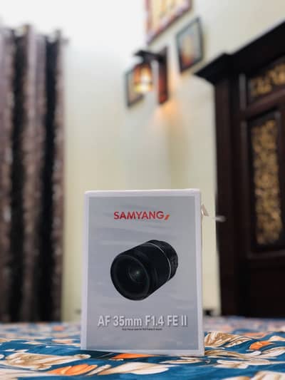 Samyang 35mm F1.4 FE ll ( sony mount)