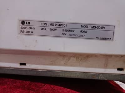 LG Microwave for sell.