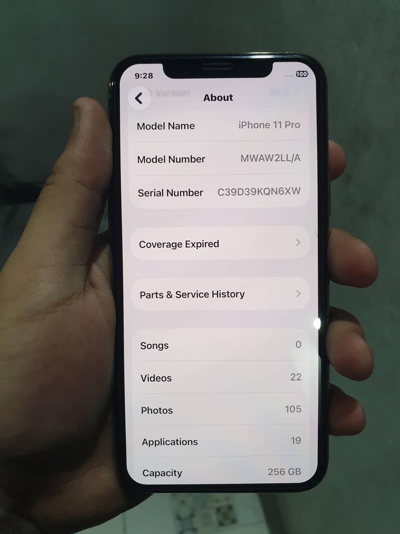Iphone 11 pro 8