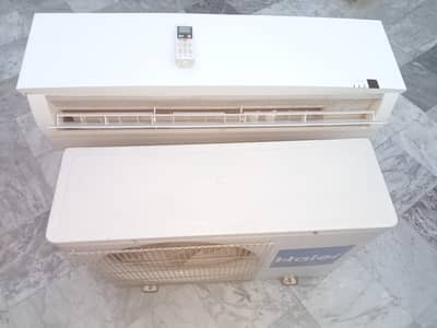 Haier AC 1.5 Ton Non inverter Good condition Total genuine Split Ac