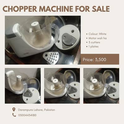 Chopper Machine