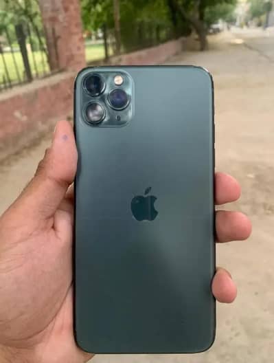 iPhone 11 pro waterpack face id active