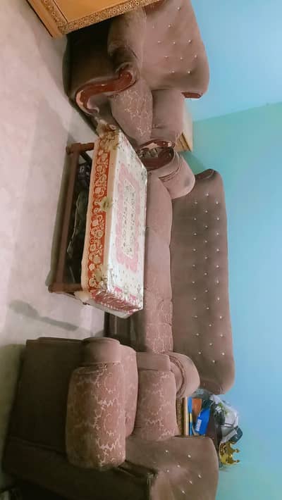 sofa set with table