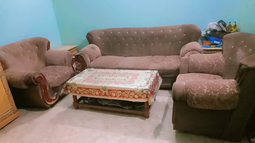 sofa set with table 3