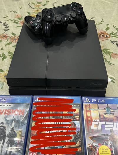 PS4 FAT | 500GB | 2 Controllers | with 5 games