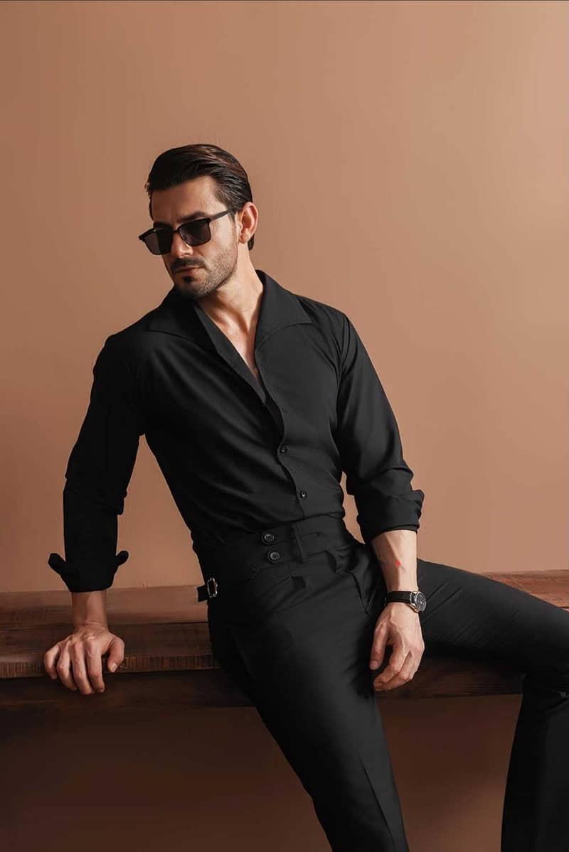GURKHA PANTS  [Black Split Two Buttoned] 1