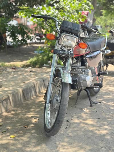 CG 125 self start