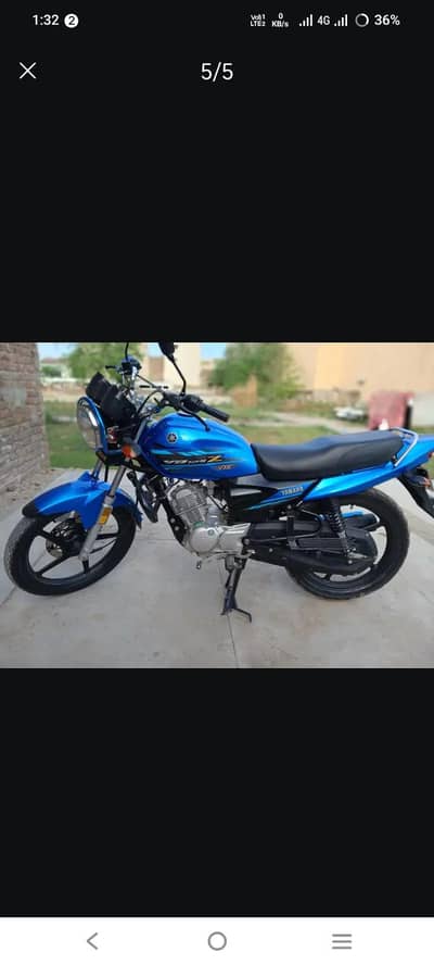 Yamaha YB 125Z-DX-Excellent Bike|Year 2024| One Hand Used, Urgent Sell
