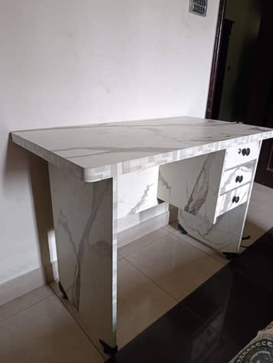 Wooden White Table