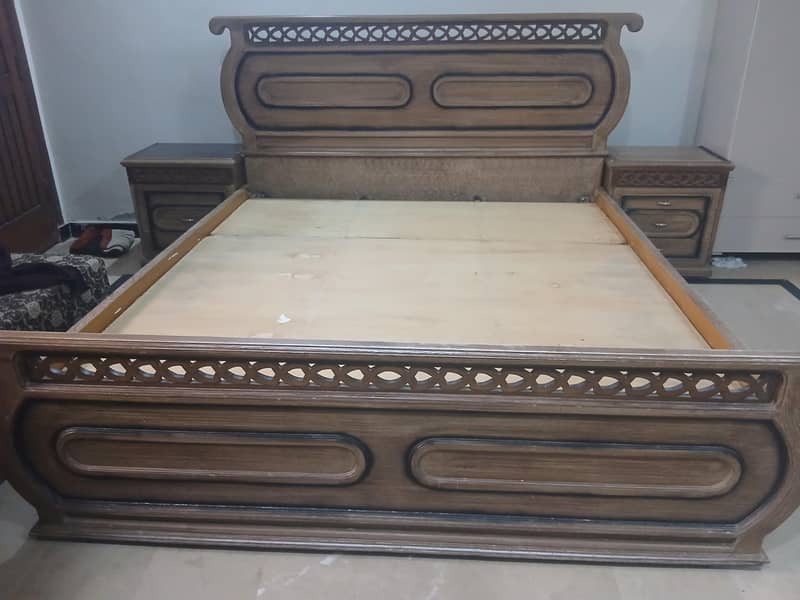Double Bed Solid Wood Size  (72×78) 0