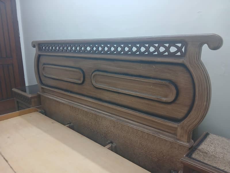 Double Bed Solid Wood Size  (72×78) 3
