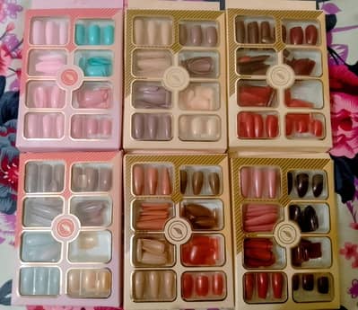 artificial girls nails
