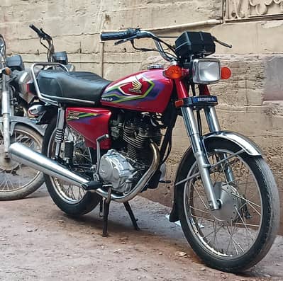 Honda CG 125 For Sale Hydrabad Number 03378421306