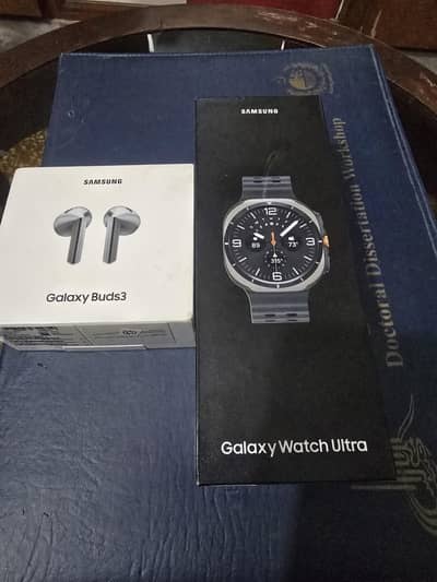 Samsung Watch ultra LTE & Buds 3