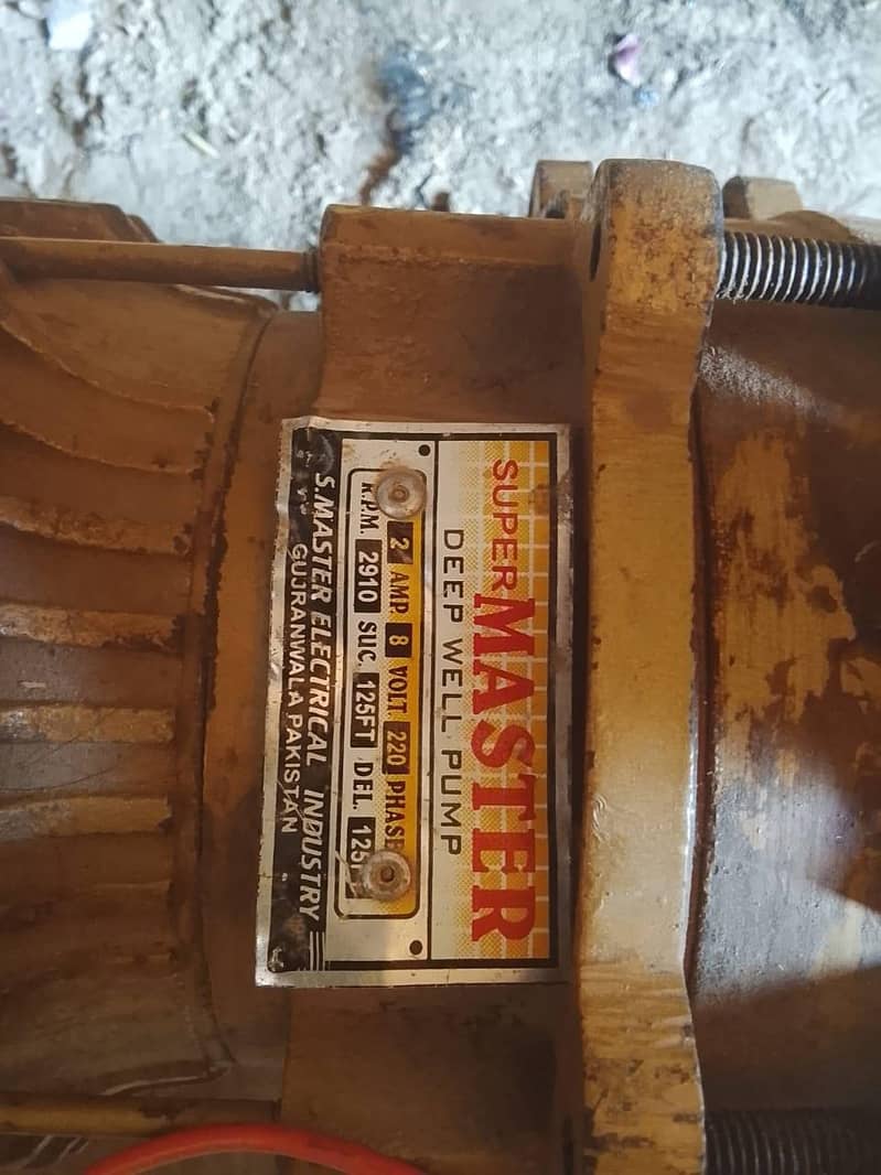 super master deep well pump 2