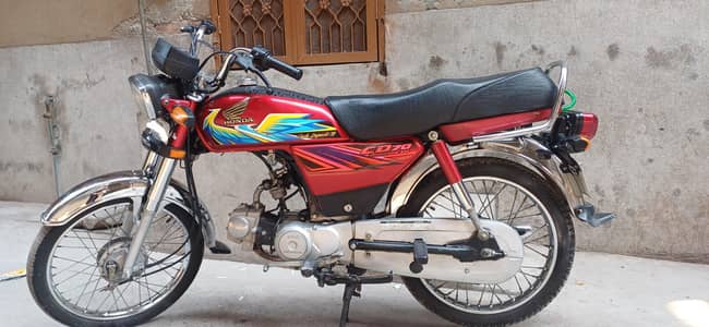 Good Conditioned Honda CD70 for sale 2021 model