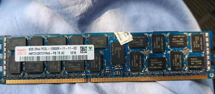 PC Desktop Server RAM PC3L 12800 8gb 4gb