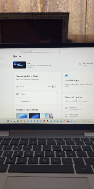 Hp envy x360 2-in-1 laptop 12-es1xxx