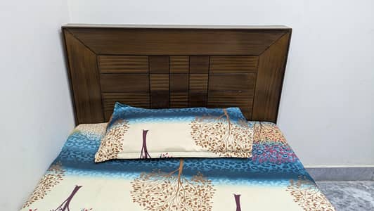 Single bed with Mattress