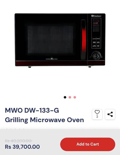 Dawlance Microwave Oven Brand New