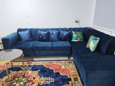 L shaped sofa