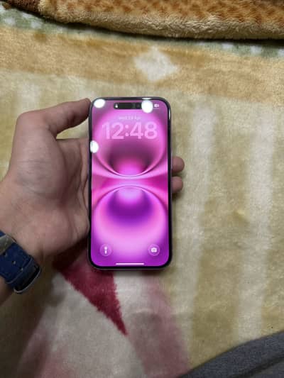 Iphone 16 pink factory unlock full sim time