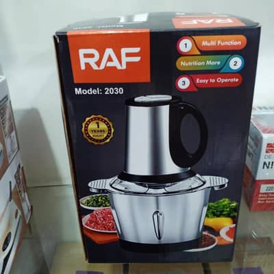 Raf and silver crest meat, food and vegetables choppers in 2,3&5 litre