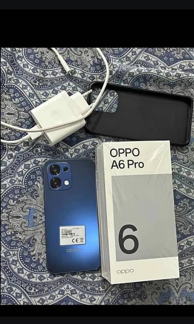 oppo A6 pro 8+8GB 256GB brand new condition