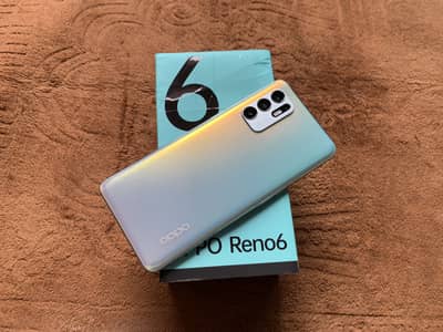 BRAND NEW CONDITION OPPO Reno 6 8/128 Complete BOX DUAL SIM APPROVE