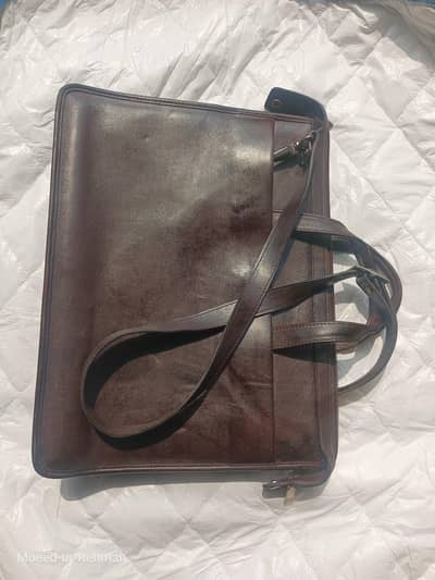 leather laptop bag