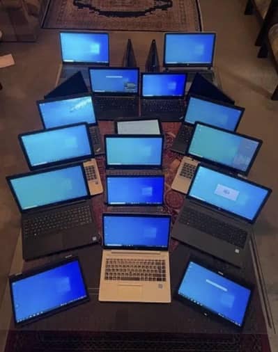HP Core i5 8th Generation (Ram 8GB DDR4 + SSD 128GB) 15 Display Numpad