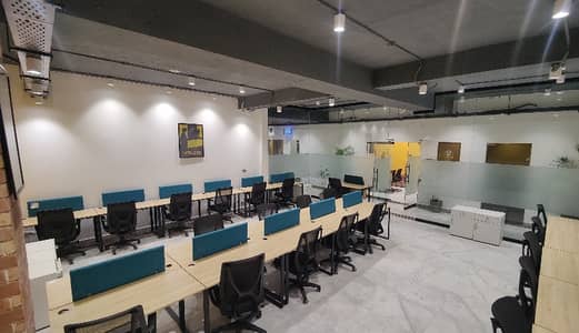 DOUBLE COMMERCIAL STRAIGHT HALL WITH LIFT, BASEMENT PARKING, MAIN CENTER OF JOHAR TOWN NEAR EMPORIUM MALL