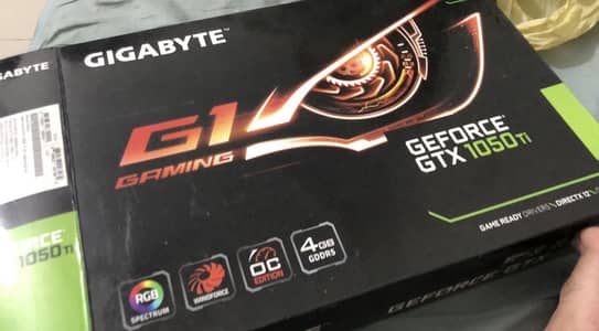 Gigabyte 1050ti gpu