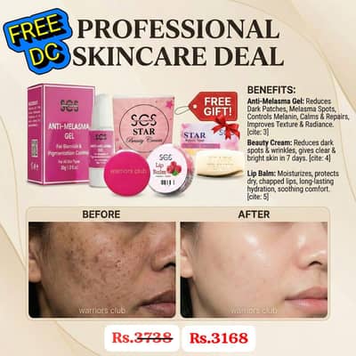 Professional skin care deal