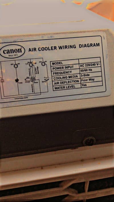 Canon Air cooler